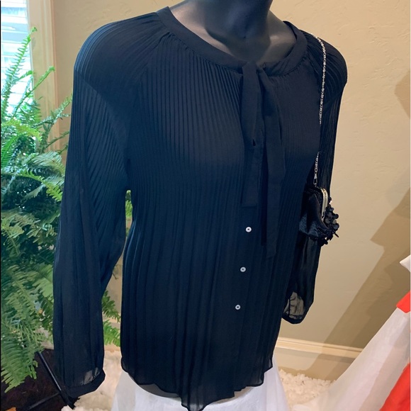 ✨👗✨ Lane Bryant Sheer Blouse NWT - Picture 2 of 8